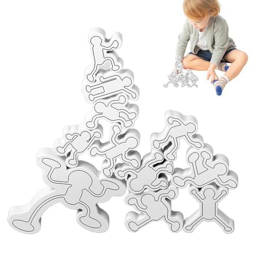 Aufquwk Stapelspielzeug-Puzzle, Balance-Stacking-Blöcke-Spiel - Pädagogische Gleichgewichtsspielzeuge für Kinder,Puzzleblöcke mit unregelmäßigen Figuren für die frühe Bildung von Aufquwk