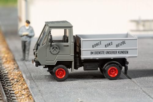 Auhagen Multicar M25 Hochbordkipper - Kipplaster, LKW, Modell-LKW - Kohlehandel, Maßstab TT, Unisex, Erwachsene und ältere Kinder von Auhagen