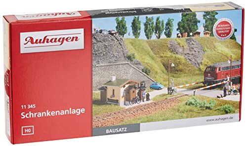 Auhagen 11345 11 345 11345-Schrankenanlage, bunt, Einheitsgröße von Auhagen