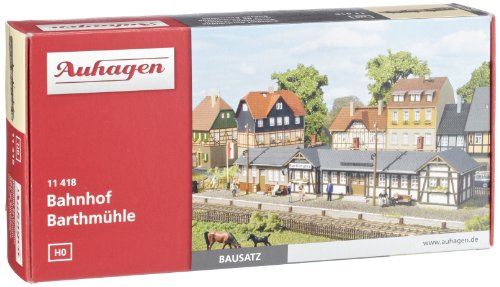 Auhagen 11418 Modellbausatz "Barthmuhle Station" von Auhagen