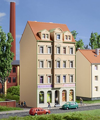 Auhagen 14477 14477.0-Stadthaus Ringstraße 3, 68 x 47 x 121 mm, bunt, Einheitsgröße von Auhagen