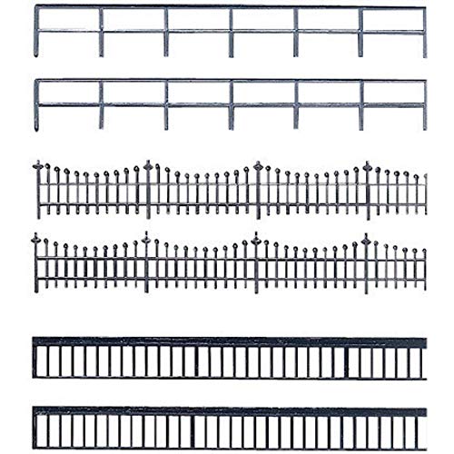 Auhagen 42 558 42558.0-Eisenzaun und geländer, Gesamtlänge 2240 mm, bunt, S von Auhagen