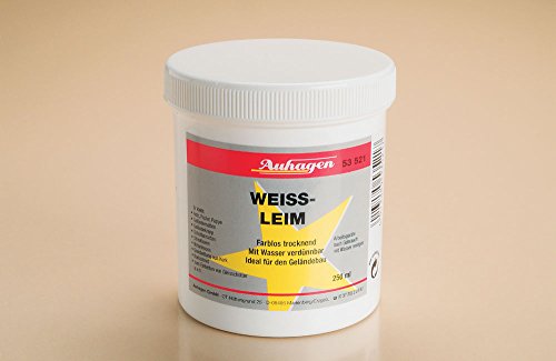 Auhagen 53521.0-Dose Weißleim, 250 ml, farblos, bunt von Auhagen