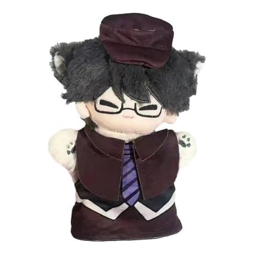 Aulande Bungo Stray Dogs Anime Kissenfigur Nakahara Chuuya/Dazai Osamu, weiches Kissen, Cartoon-Anime-Figuren, 25 cm (Ranpo Edogawa) von Aulande