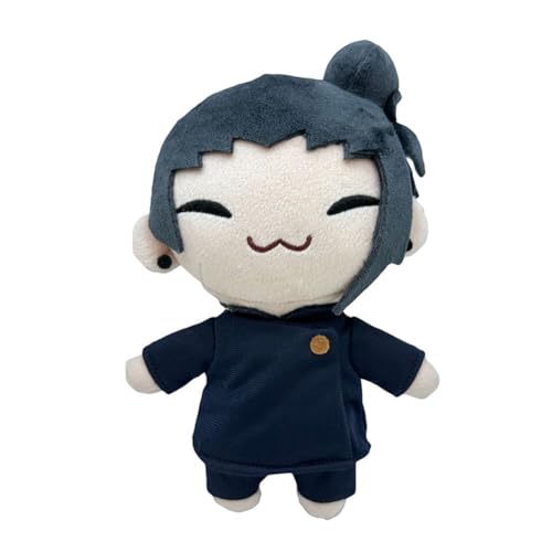 Aulande Gojo Satoru Plushies Anime Geto Suguru, weicher Plüsch, niedlich, gefülltes Anime-Peripheriegeschenk, Sammlerstück für Mädchen und Jungen (Geto Suguru-21 cm) von Aulande