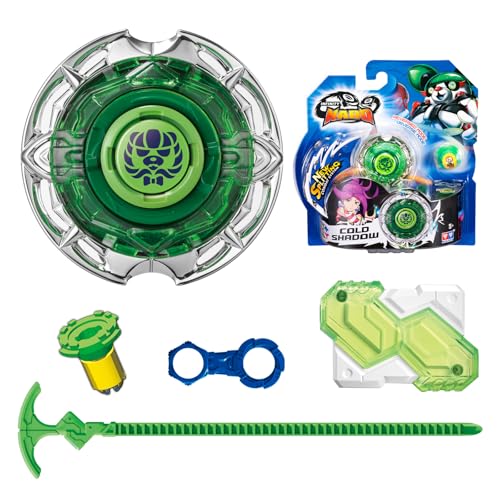 INFINITY NADO Kreisel für Kinder Metall Spielzeug Jungen, Kreisel Launcher Spielzeug, Infinity Nado Spinning Tops Jungen ab 5 Jahre, Standard Pack Cold Shadow von Infinity Nado