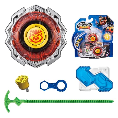 Infinity Nado Kreisel für Kinder Metall Spielzeug Jungen, Battle Tops Kreisel Launcher Spielzeug Jungen, Spinning Tops Jungen ab 5 Jahre, Toupie Série Standard - Blast Flame von Infinity Nado