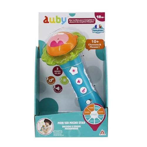 auby MON Premier Micro Star, Geburtstagsgeschenke Vorschulspielzeug für Kinder im Alter von 18 19 20 21 22 Monaten,FR461203 von auby