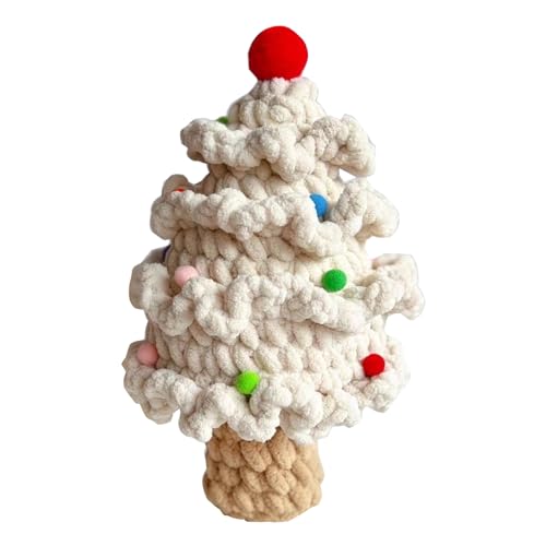 Aurgiarme Handgefertigte Gehäkelte Weihnachtsbaumdekoration Für Zuhause Kamine Ornament Boutique Shop Gestrickte Baum Weihnachtsdekorationen von Aurgiarme