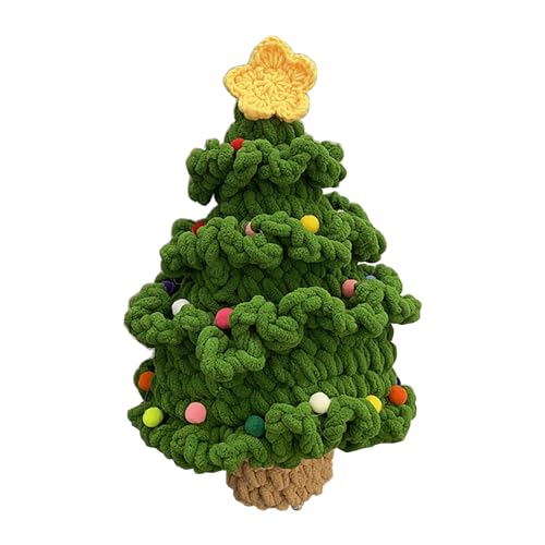 Aurgiarme Handgefertigte Gehäkelte Weihnachtsbaumdekoration Für Zuhause Kamine Ornament Boutique Shop Gestrickte Baum Weihnachtsdekorationen von Aurgiarme