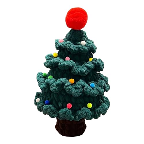 Aurgiarme Handgefertigte Gehäkelte Weihnachtsbaumdekoration Für Zuhause Kamine Ornament Boutique Shop Gestrickte Baum Weihnachtsdekorationen von Aurgiarme