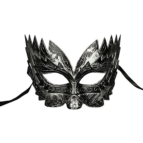 Aurgiarme Kostümmaske, Antik-Maske, Ball-Maske, Halloween, Karneval, Cosplay, Party, Maske, Halbgesichtsmaske, Requisiten, halbe Gesichtsmaske von Aurgiarme