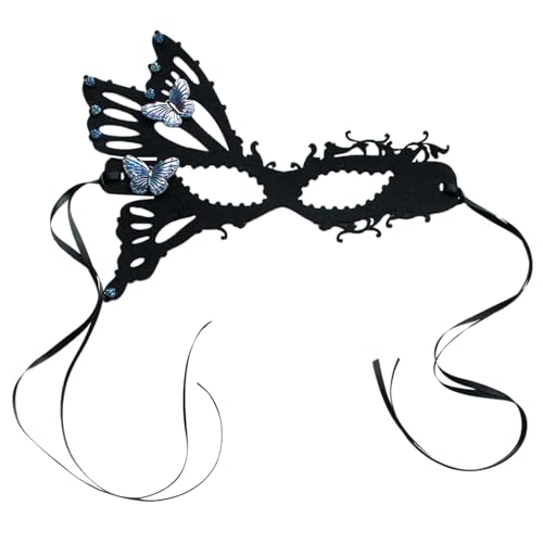 Aurgiarme Maskerade Halloween Augenmaske Cosplay Kostüm Halb Maskerade Kostüm Zubehör für Halloween Hochzeit von Aurgiarme