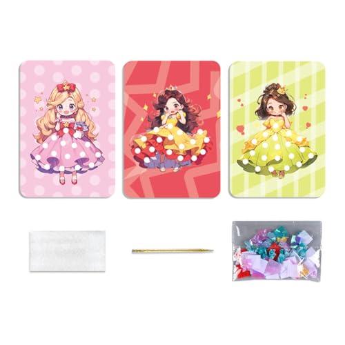 Aurgiarme Prinzessin Dress Up Stocherbuch Kreatives Aktivitätsset Für Mädchen Mit Bunter Kleidung Anziehspiel Mädchen von Aurgiarme