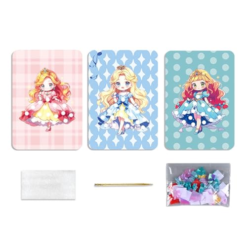 Aurgiarme Prinzessin Dress Up Stocherbuch Kreatives Aktivitätsset Für Mädchen Mit Bunter Kleidung Anziehspiel Mädchen von Aurgiarme