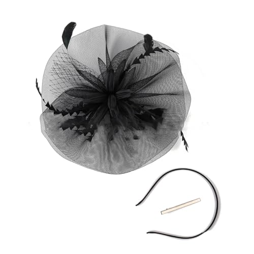 Aurgiarme Zarte mittelalterliche Blumen-Haarnadel, Halloween, Cosplay, Stirnband, Mittelalter-Party, 1920er-Jahre-Kopfschmuck für Damen von Aurgiarme