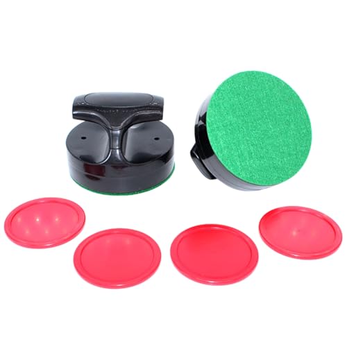 Startseite Standard Airhockey Schläger Pucks 94-mm Tischhockey Set Torgriff Paddel Ersatz Spieltisch von Aurgiarme