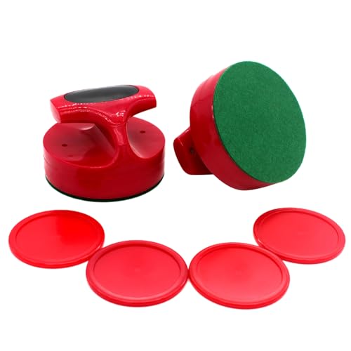 Startseite Standard Airhockey Schläger Pucks 94-mm Tischhockey Set Torgriff Paddel Ersatz Spieltisch von Aurgiarme