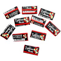 Kaugummi TRIBAL 10er Pack, inkl. Tattoo in Verpackung, 40g von Aurich