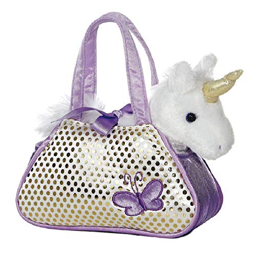 Aurora World Ltd Tier Aurora, 32600, Fancy Pal, Peek-A-Boo Einhorn lila,20cm, Plüschtier, S von Aurora