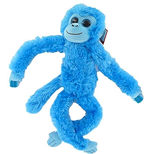 Aurora World 60202 - Hängender Chimpanse, Plüschtier, 19 Zoll, blau von Aurora