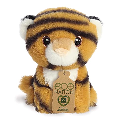 Aurora, 35066, Eco Nation Mini Tiger, 13cm, Plüsch, Mehrfarbig Aurora, 35066, Eco Nation Mini Tiger, 13cm, Plüsch, Mehrfarbig von Aurora