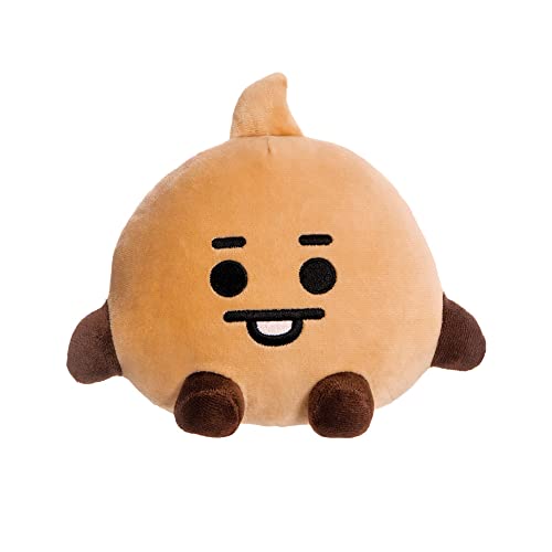 AURORA, 61475, BT21 Official Merchandise, Baby SHOOKY Sitzende Puppe, 20,3 cm, Plüschtier, Braun AURORA, 61475, BT21 Official Merchandise, Baby SHOOKY Sitzende Puppe, 20,3 cm, Plüschtier, Braun von Aurora