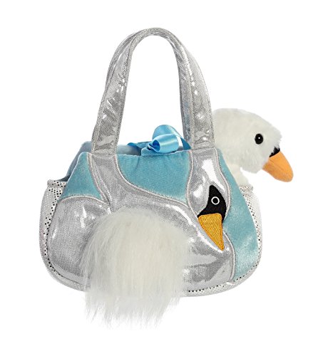 AURORA, 60903 - Luxe Boutique Fiona Swan Fancy Pal, blau und Silber, Plüschtier von Aurora