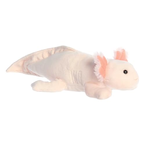 Aurora® Adorable Flopsie™ Axolotl Stofftier - Verspielte Leichtigkeit - Zeitlose Begleiter - Pink 12 Zoll von Aurora