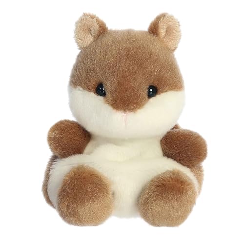 Aurora® Adorable Palm Pals™ Chestnut Chipmunk™ Stofftier im Taschenformat – Spiel im Taschenformat – Sammelspaß – Braun, 12,7 cm von Aurora