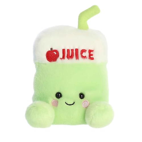 Aurora Adorable Palm Pals Sippy Apple Juice Stofftier im Taschenformat Spiel zum Sammeln Gr n 12,7 cm von Aurora