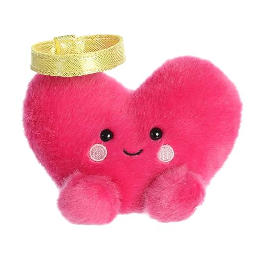 Aurora® Adorable Palm Pals™ True Heart™ Stofftier im Taschenformat zum Spielen – Sammelspaß – Rosa, 12,7 cm von Aurora