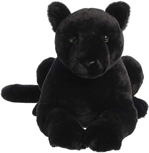 Aurora® Adorable Super Flopsie™ Black Panther Stofftier - Verspielte Leichtigkeit - Zeitlose Begleiter - Schwarz 63.5 cm von Aurora