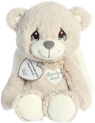 Aurora Inspirational Precious Moments Guardian Angel Bear Stuffed Animal - Cherished Memories - Enduring Comfort - Off-White 12 Inches von Aurora