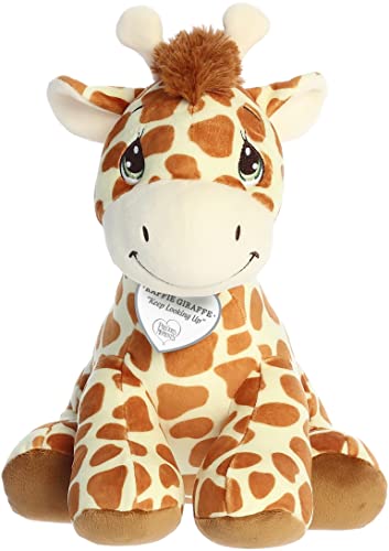 Aurora® Inspirational Precious Moments™ Squishy Raffie Giraffe Stofftier – Cherished Memories – dauerhafter Komfort – Braun, 30,5 cm von Aurora