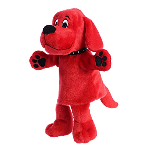 Aurora® Playful Clifford® Clifford Handpuppe Stofftier - Kindheits-Nostalgie - Dauerhafte Begleitung - Rot 30,5 cm von Aurora