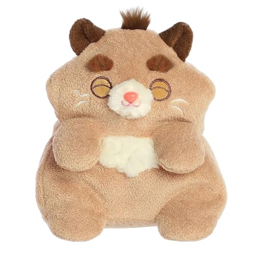 Aurora® Playful Mewmews™ Siesta Stofftier - Entzückende Gefährten - Endlose Spielmöglichkeiten - Braun, 20,3 cm von Aurora