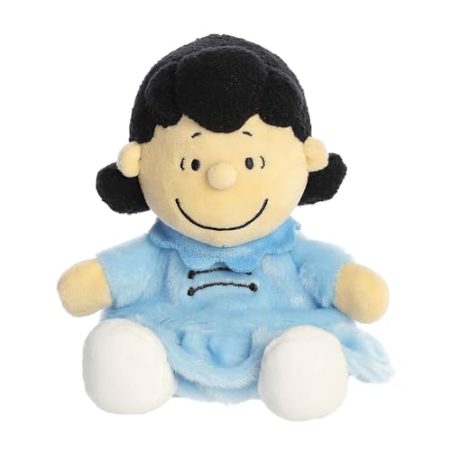 Aurora® Timeless Peanuts® Palm Pals™ Lucy Stofftier, klassische Charaktere, dauerhafte Erinnerungen, mehrfarbig, 12,7 cm von Aurora