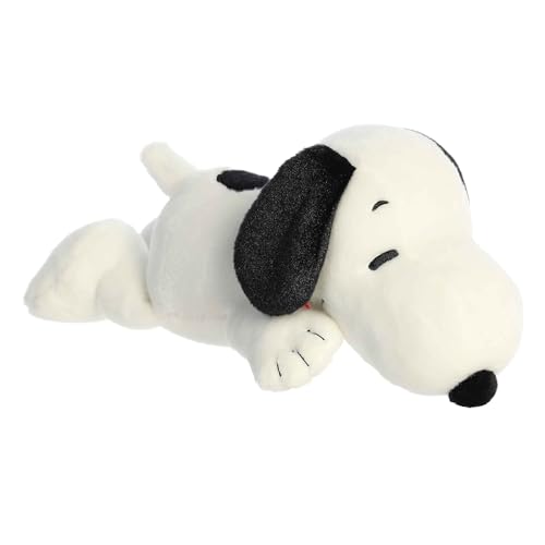 Aurora Timeless Peanuts Snoopy Stofftier - Klassische Charaktere - Dauerhafte Erinnerungen - Liegend 29,8 cm von Aurora