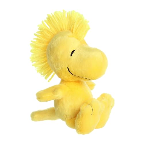 Aurora Timeless Peanuts Woodstock Stofftier Klassische Charaktere dauerhafte Erinnerungen Schlenkerbeine 16,5 cm von Aurora