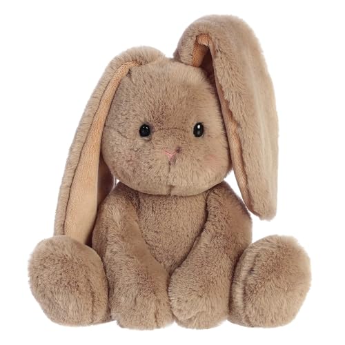 Aurora® Vibrant Spring Candy Cottontails™ Stofftier – dekorativer Begleiter – endloser Spaß – Taupe 29,8 cm von Aurora