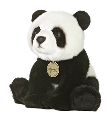 Aurora, 10849, MiYoni Panda, 26cm, Plüschtier, schwarz/weiß von Aurora