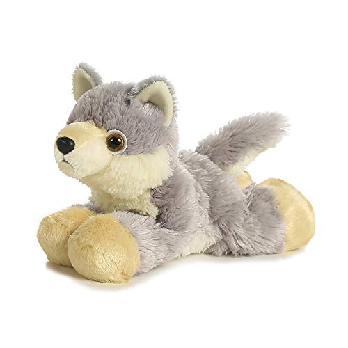 Aurora, 13296, Mini Flopsie Wolf, 20cm, Plüschtier, weiß/lila Aurora, 13296, Mini Flopsie Wolf, 20cm, Plüschtier, weiß/lila von Aurora