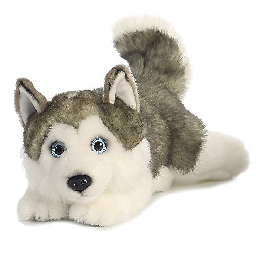 Aurora, 26263, MiYoni Husky liegend, 28cm, Plüschtier, grau von Aurora