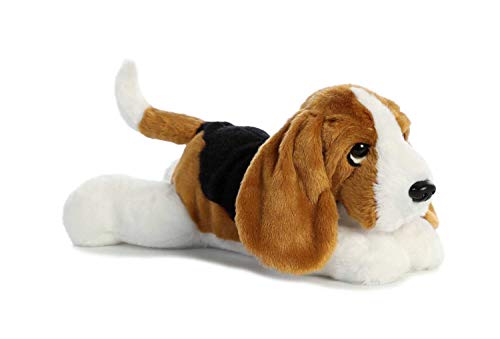 Aurora, 31567, Flopsies Basset Hound, 30,5 cm, Plüschtier, Mehrfarbig von Aurora