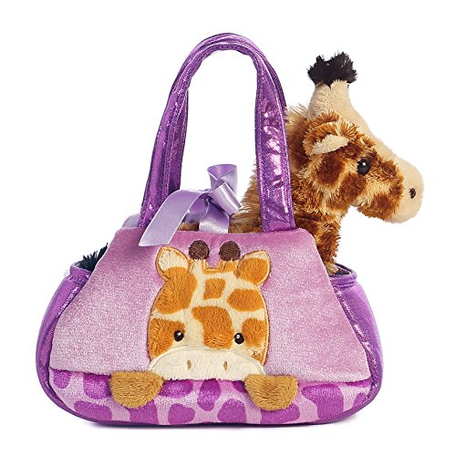 Aurora, 32768, Fancy Pal, Peek-a-Boo Giraffe, 20,3 cm, Plüschtier, braun, lila, Violett Aurora, 32768, Fancy Pal, Peek-a-Boo Giraffe, 20,3 cm, Plüschtier, braun, lila, Violett von Aurora
