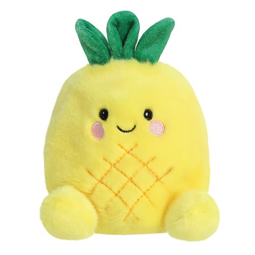 Aurora, 33571, Palm Pals Perky Pineapple 5In, Soft Toy, Yellow von Aurora