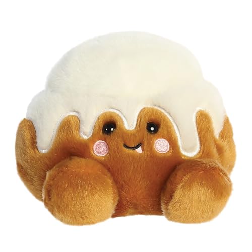 Aurora, 33726, Palm Pals Sugary Cinnamon Roll 5In, Soft Toy, Brown & White von Aurora