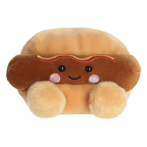 Aurora, 33848, Palm Pals Colson Hot Dog 5In, Soft Toy, Brown von Aurora