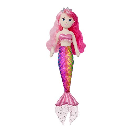 Aurora, 61073, Sea Sparkles Aria, 46cm, Plüschtier, pink von Aurora